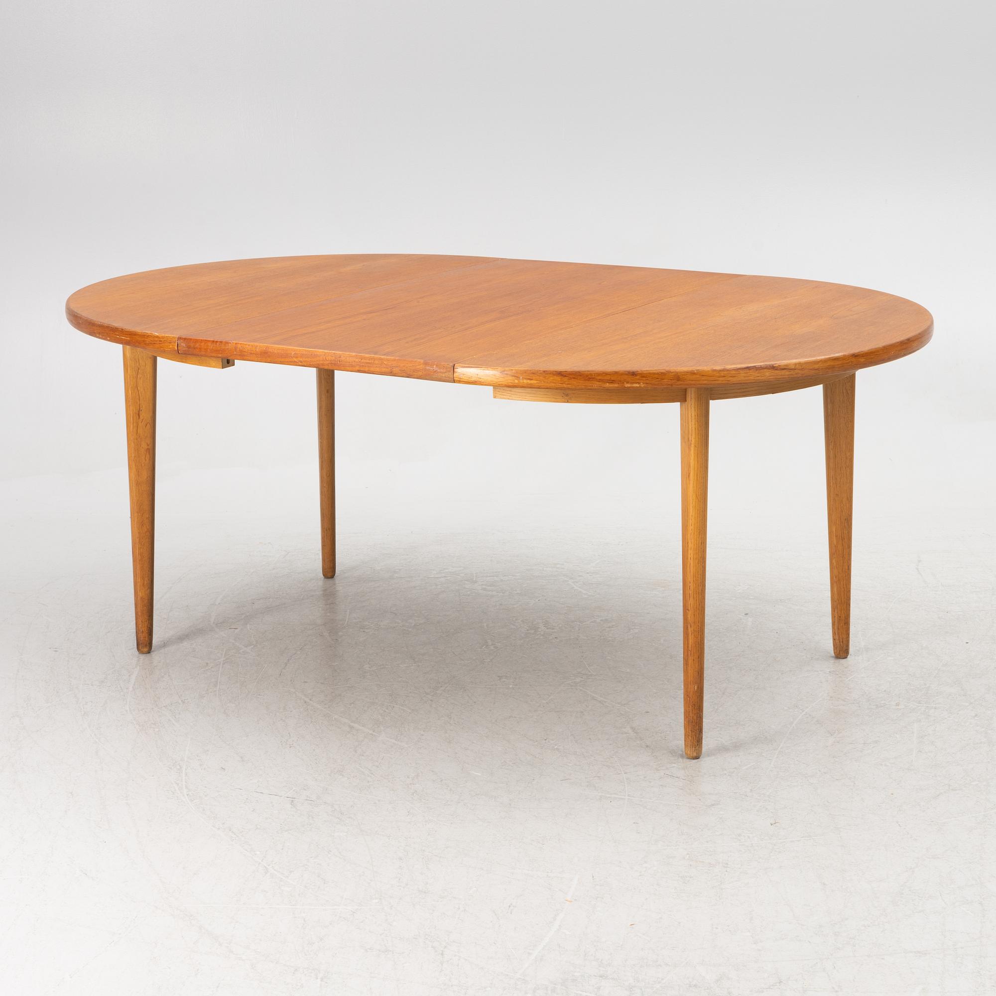 Karl Erik Ekselius, a dining table, JOC Möbler, Vetlanda, 1960's.
