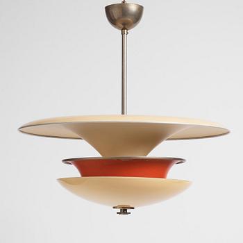 Erik Tidstrand, a ceiling lamp model "28903", Nordiska Kompaniet 1930s.