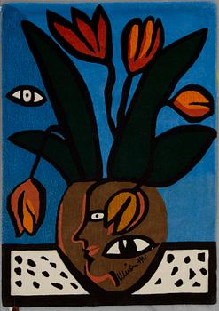 MATTA, tuftad, Ulrica Hydman-Vallien. Ca 199 x 139 cm.