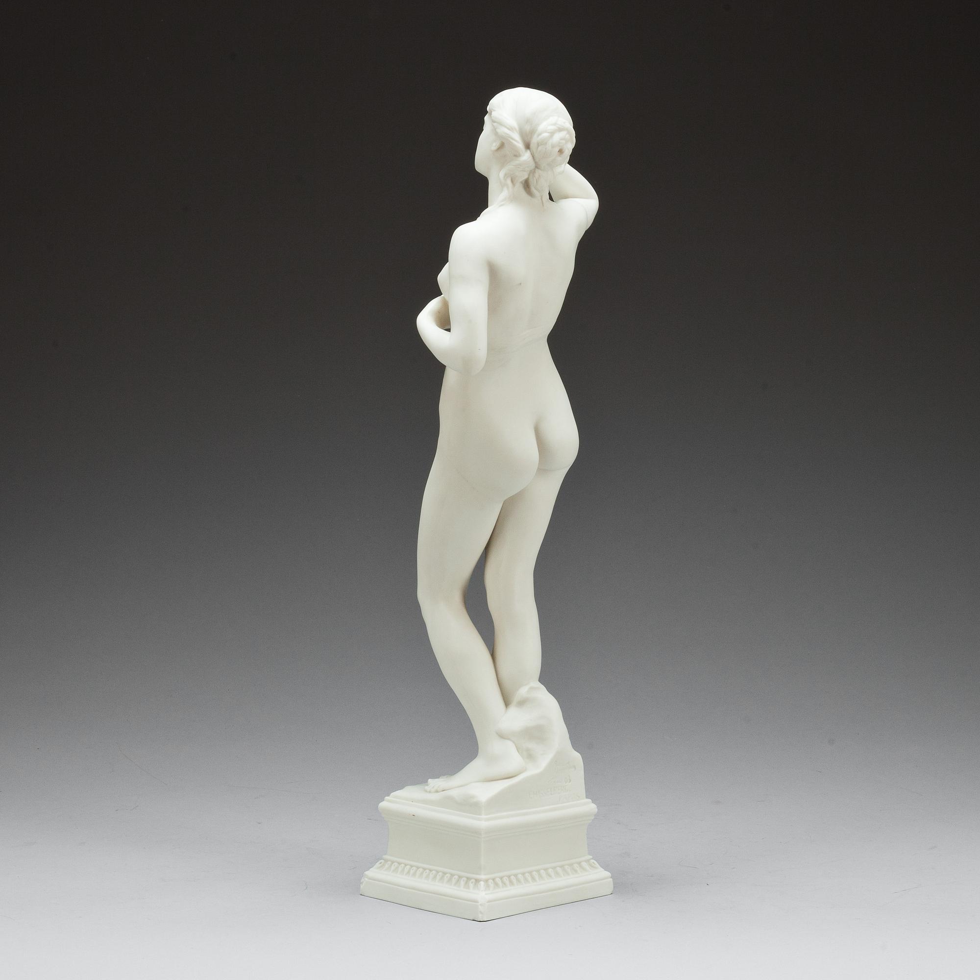 FIGURIN, parian, efter Per Hasselberg, Gustafsberg, daterad -03.