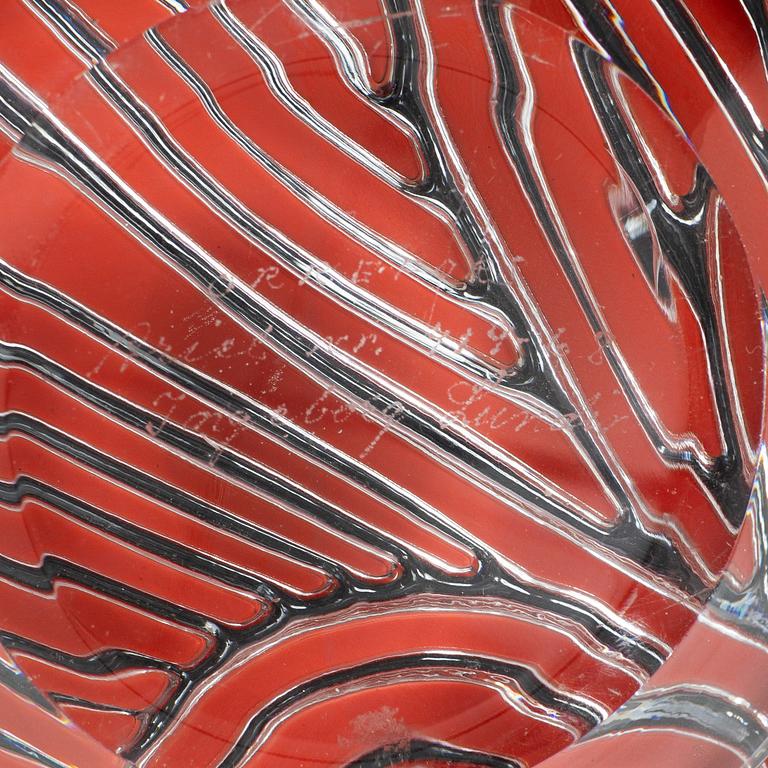 Ingeborg Lundin, Bowl, “Ariel”, Orrefors.