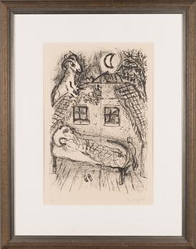 Marc Chagall, lithoraph, signed and numbered 18/20.