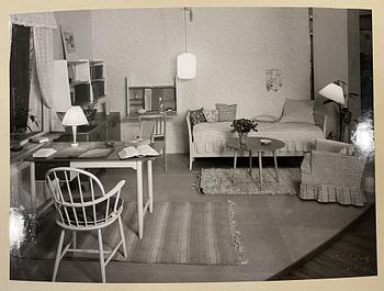 Bertil Brisborg, bordslampor, ett par, Nordiska Kompaniet, 1940-50-tal.