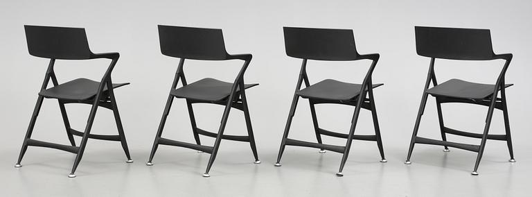 STOLAR, 4 st, "Dolly", Antonio Citterio för Kartell, Italien.