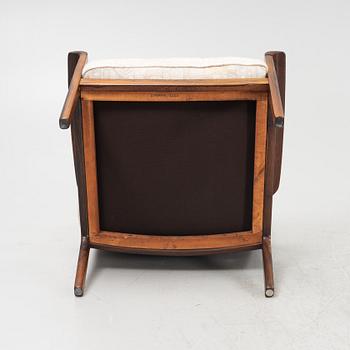 A pair of rosewood armchairs, Bröderna Andersson, 1950's/60's.