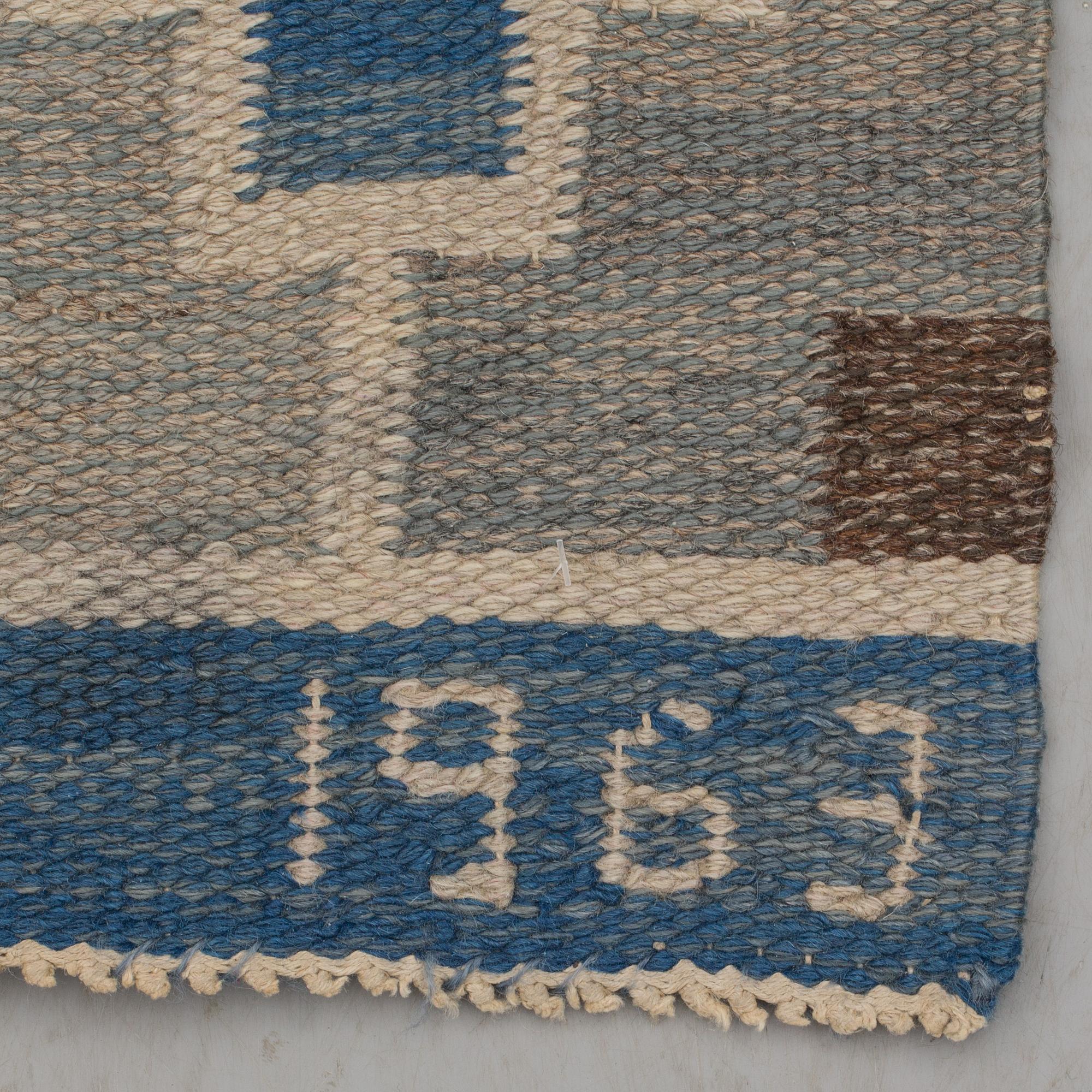 MATTA, rölakan, signerad AP (Agda Pehrsson). Daterad 1963. Ca 208 x 121 cm.