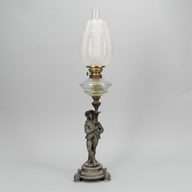 BORDSFOTOGENLAMPA, 1800-talets andra hälft.