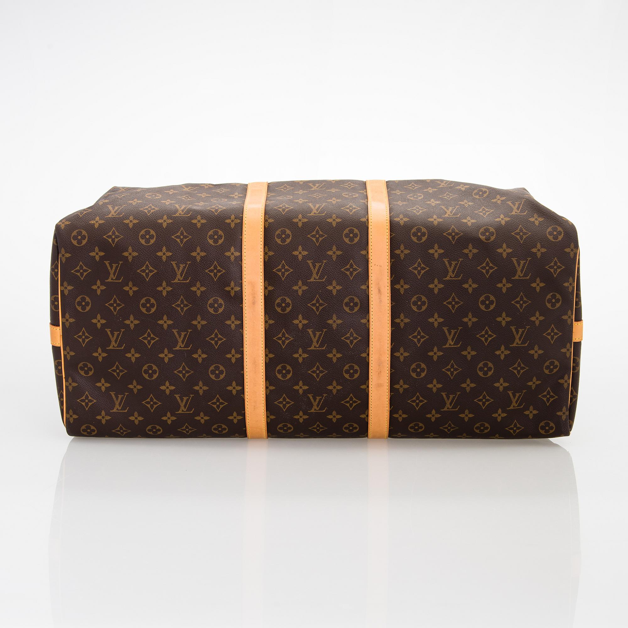 Louis Vuitton, a monogram 'Keepall 60 Bandoulière' Weekendbag.
