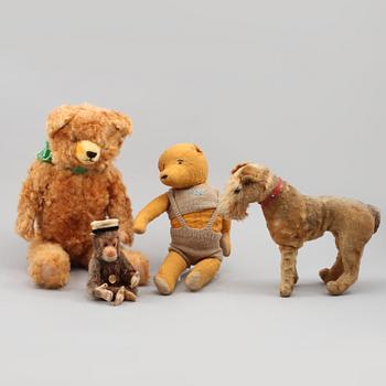 MJUKDJUR, 4 st, 1900-talets första hälft/mitt.