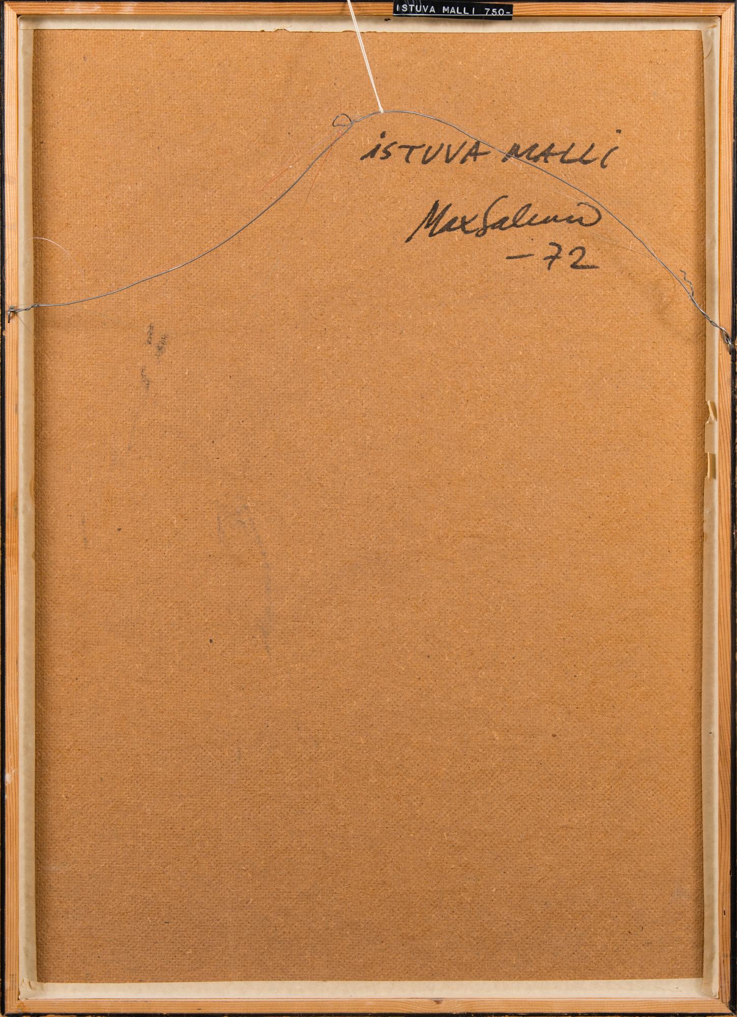 MAX SALMI, "ISTUVA MALLI".