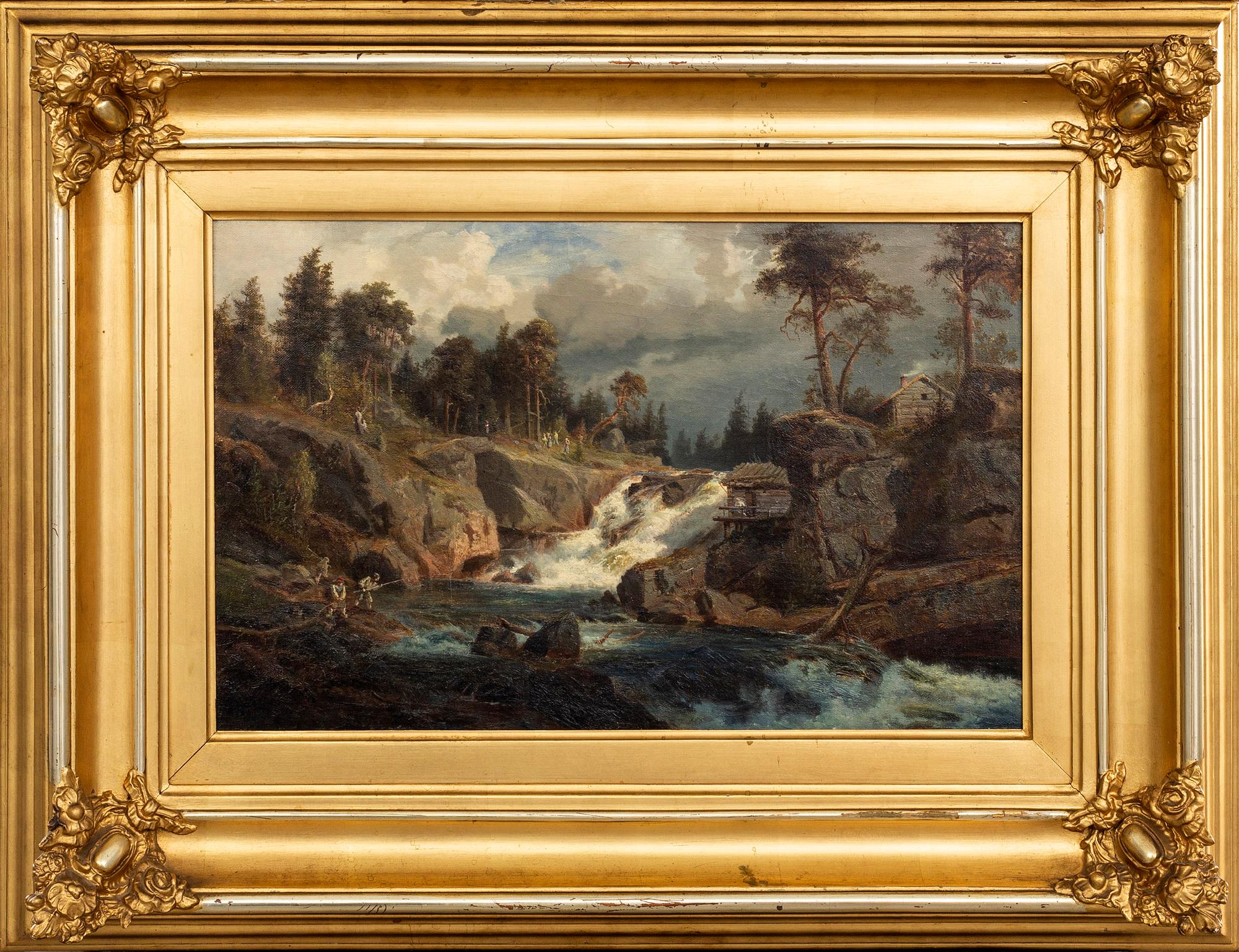 Gustaf Rydberg, a signed and dated oil on canvas.