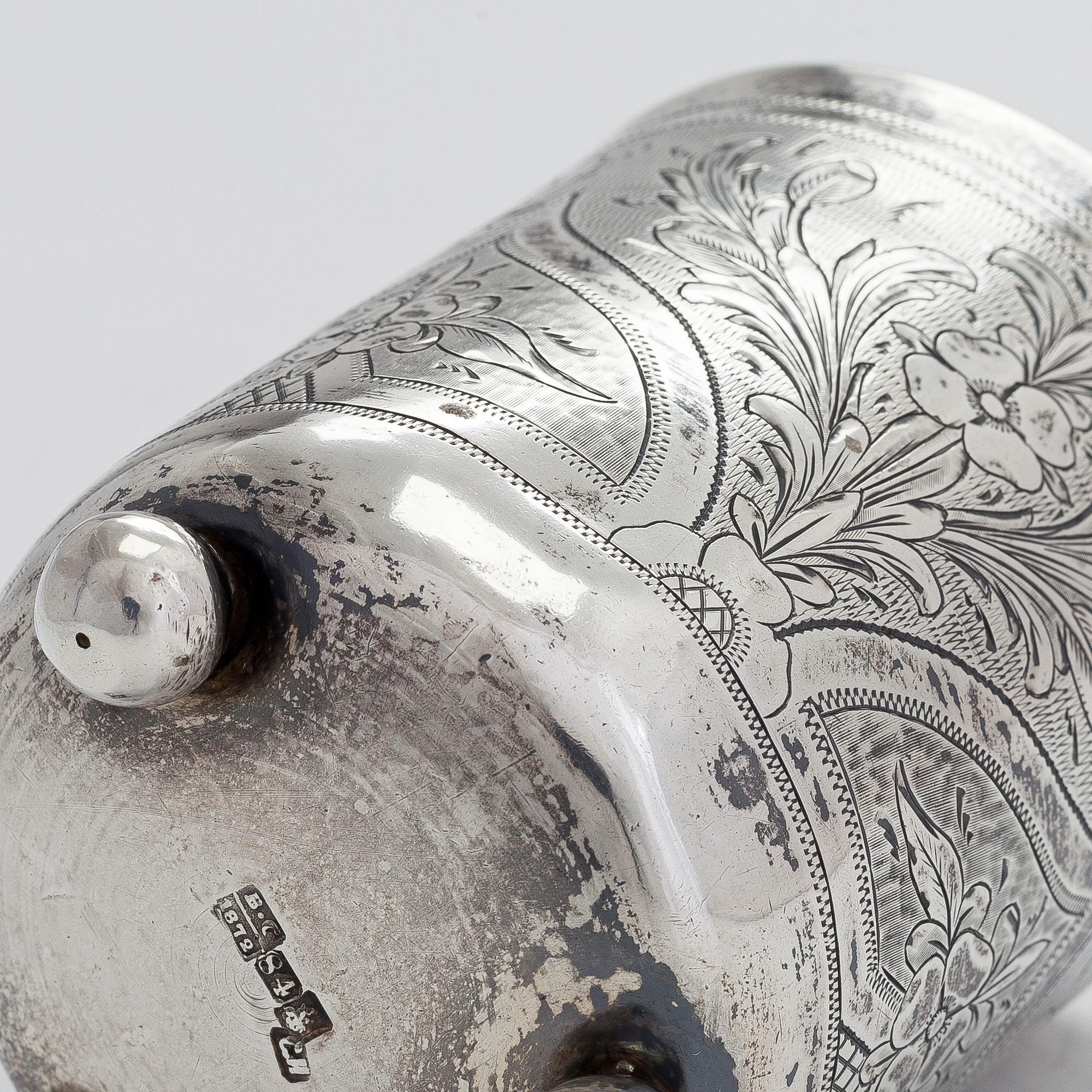 S.M. Ikonnikov, a silver beaker, Moscow 1872.