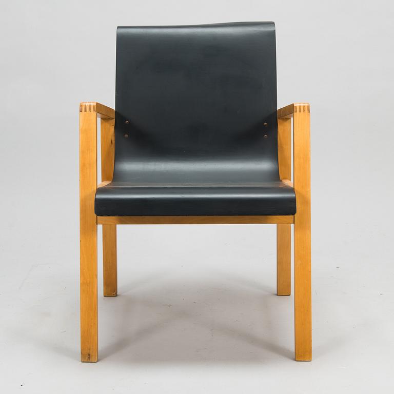 Alvar Aalto, a 1960/1970's '403' open armchair for Artek.