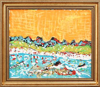 UNO VALLMAN, olja på duk, sign.