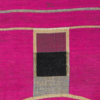Dora Jung, bildvävnad, signerad, circa 213 x 114 cm.