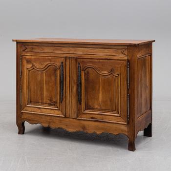 A late 18th century walnut cupboard.