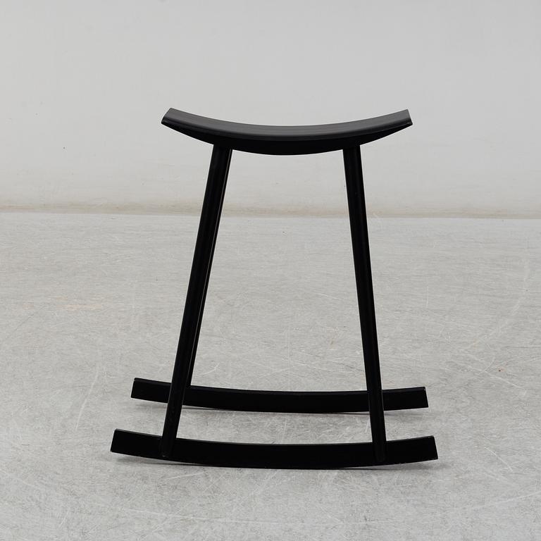 PER SUNDSTEDT, a wood rocking stool from Pyra.