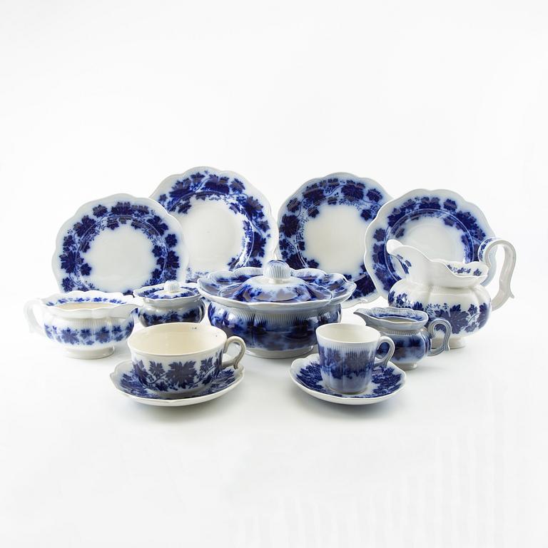 Arthur Percy, service, 68 pieces, "Grape Vine", Gefle, first half of the 20th century.