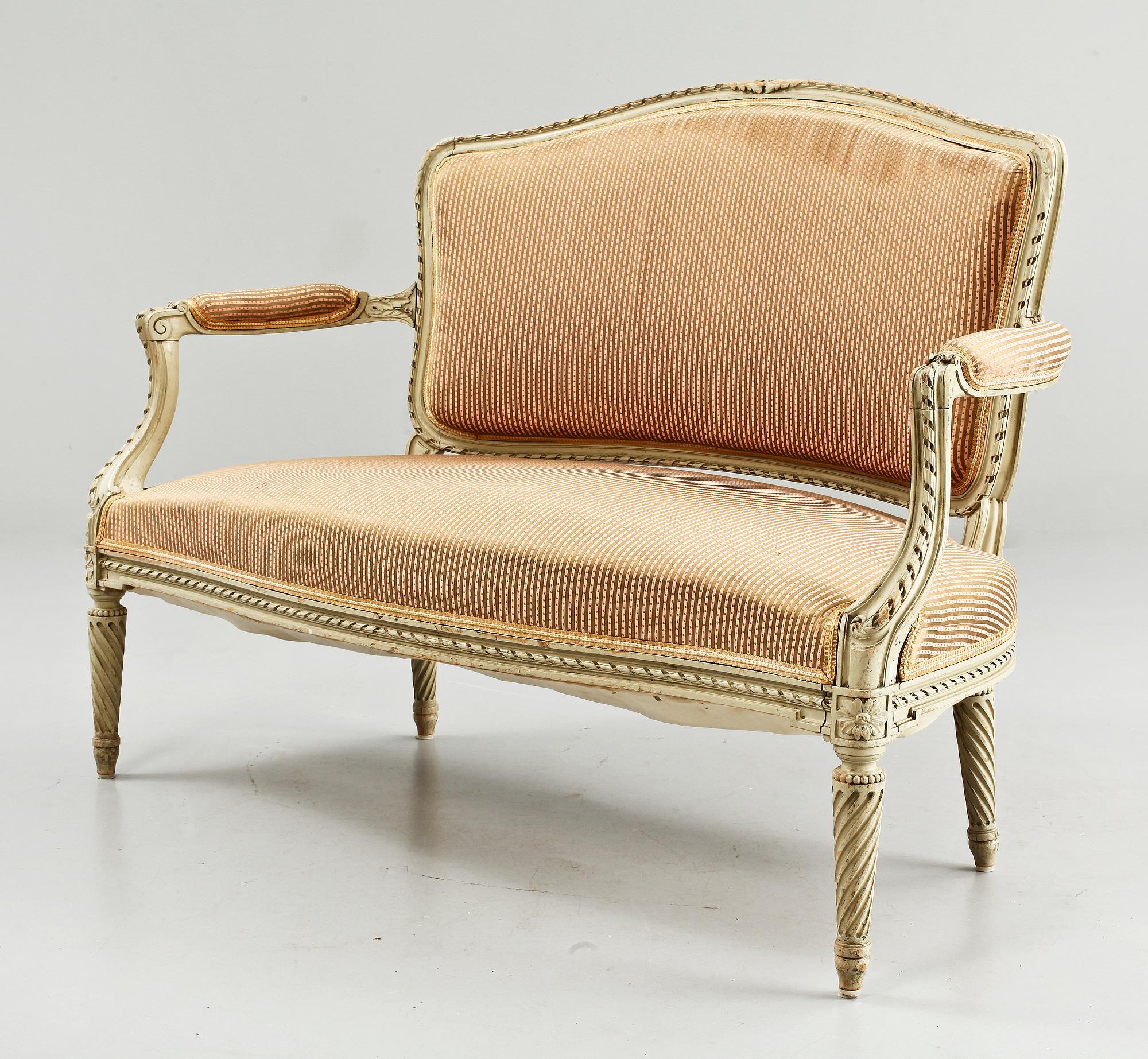 SOFFA, Louis XVI-stil, 1900-tal.