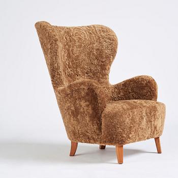 Otto Schulz, a Swedish Modern armchair, Boet, Gothenburg 1940s.