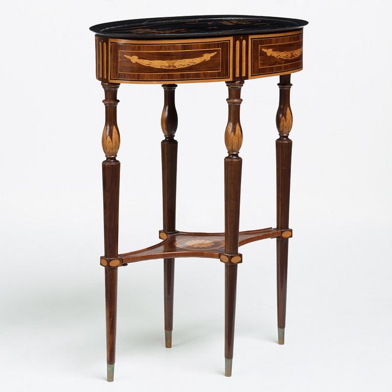 BORD, av Georg Haupt (mästare i Stockholm 1770-1784), ej signerat, Gustavianskt.