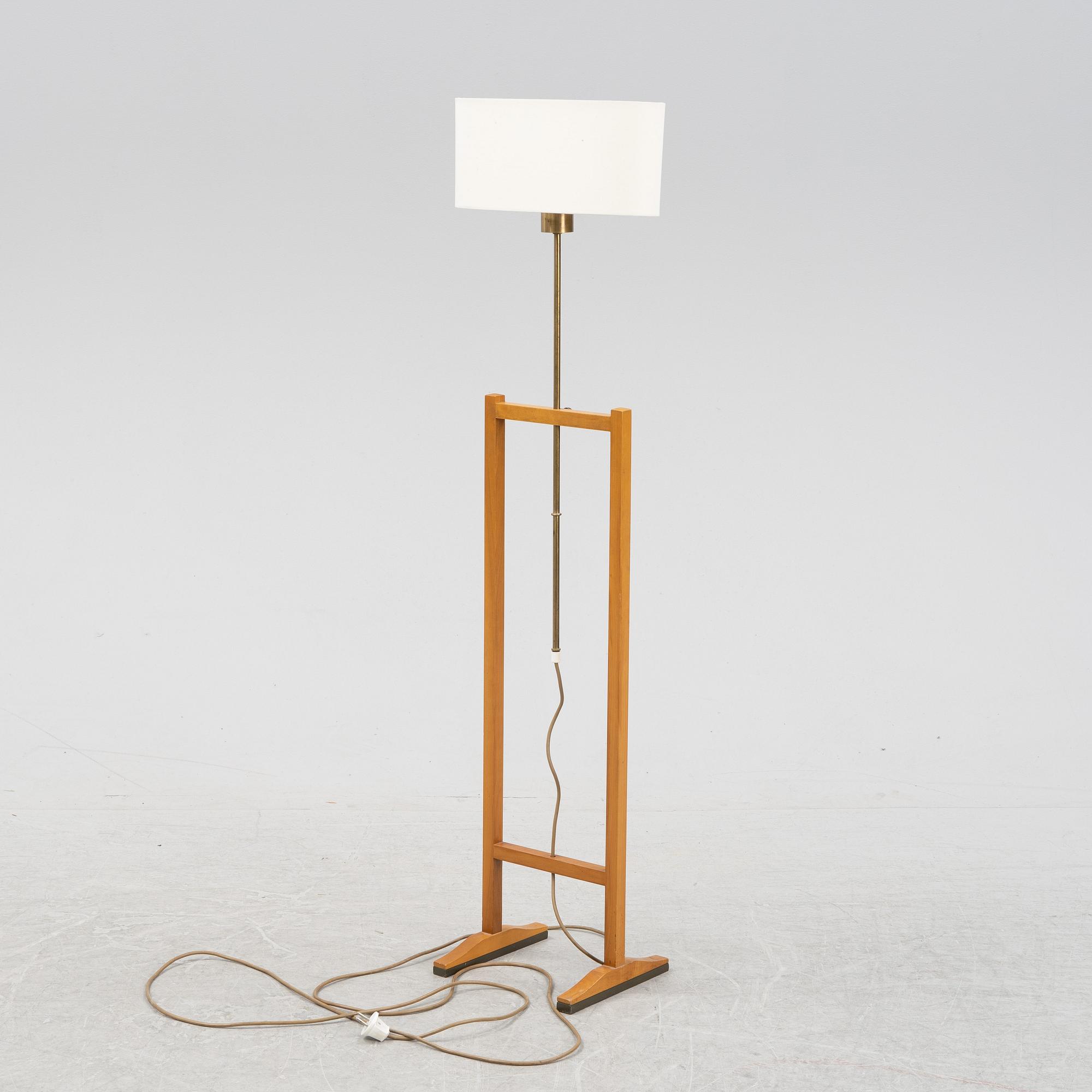 Josef Frank, a model 2548 floor lamp, Firma Svenskt Tenn, designed in 1952.