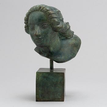 Carl Milles, efter. Skulptur. Brons. Höjd 20 cm.