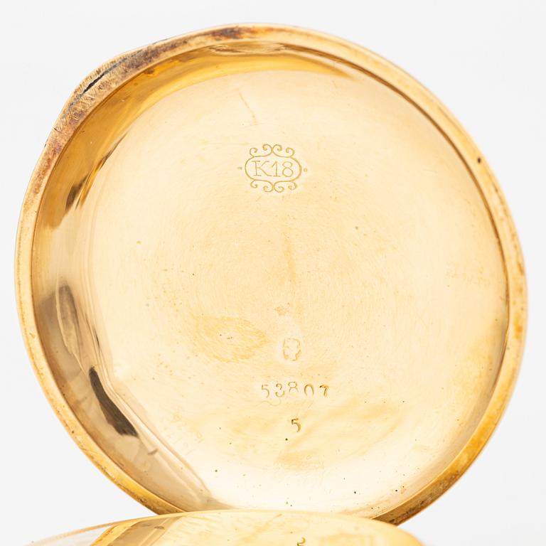 Pocket watch, 38 mm.
