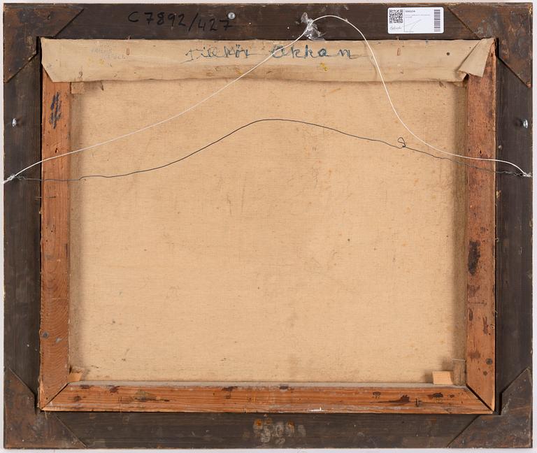 Justus Lundegård, oil on canvas, signed and dated -19.