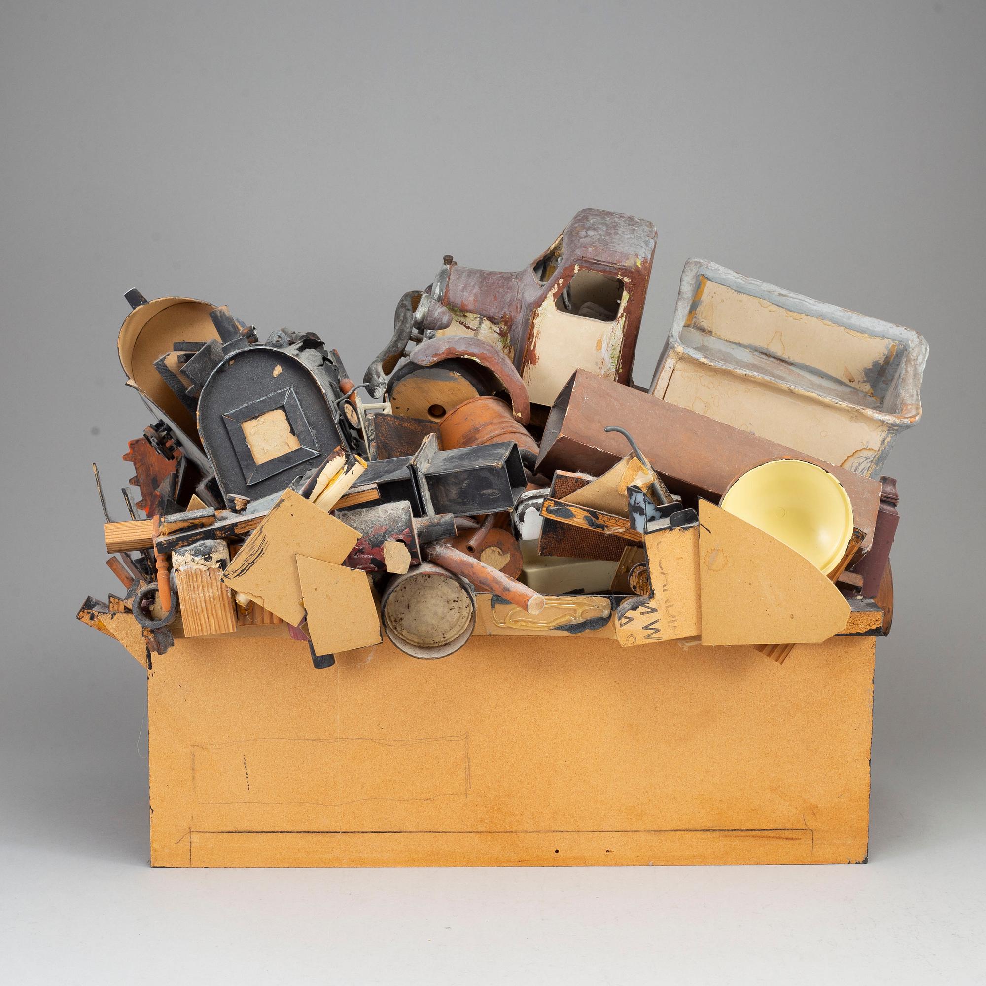 LARS-ÅKE KYLÉN/JAN LÖÖF, sculpture, mixed media.