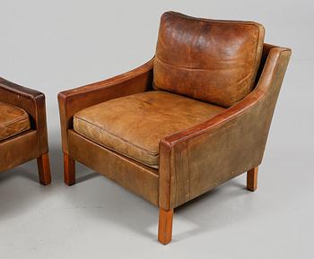 FÅTÖLJER, ett par, OPE möbler, 1900-talets andra hälft.