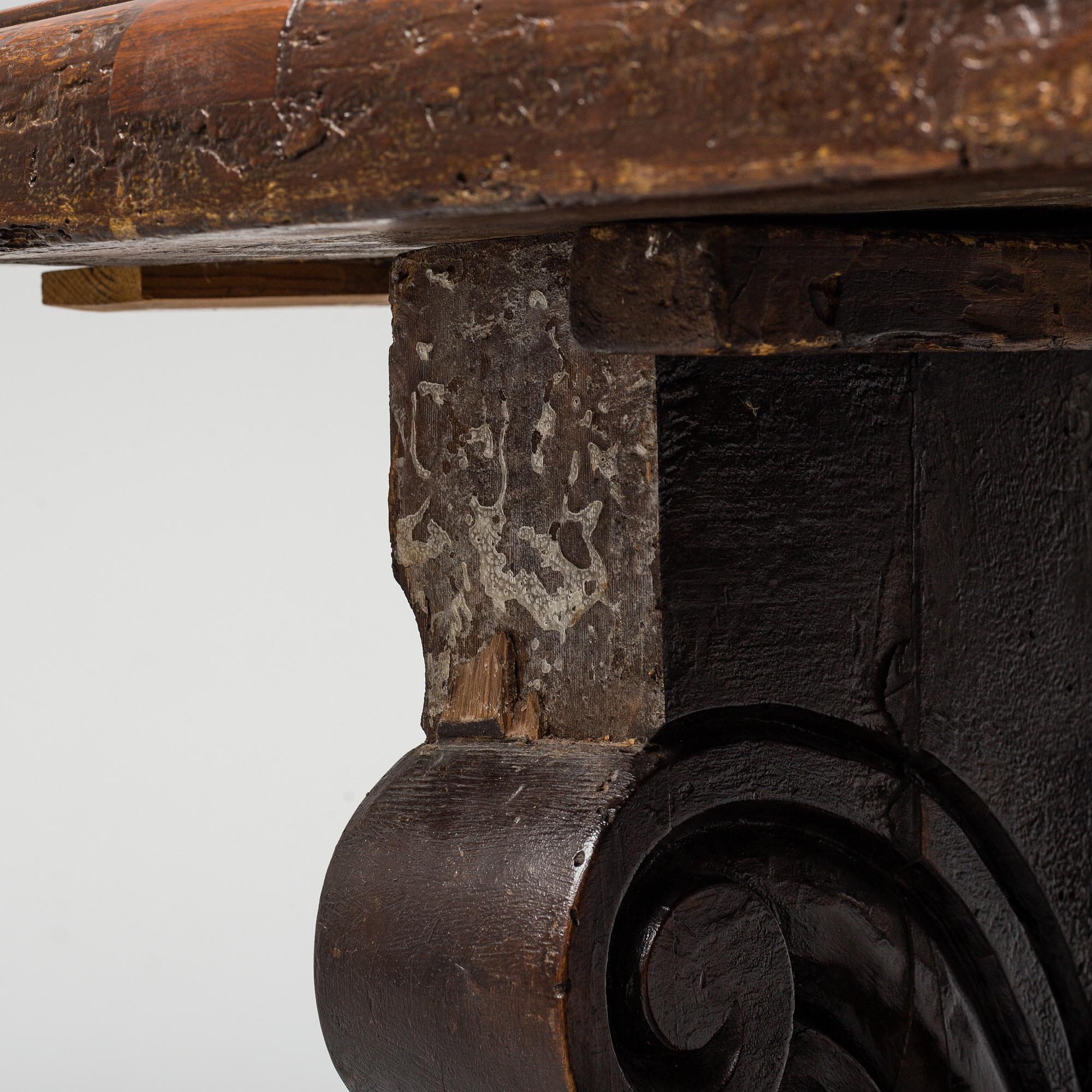 A 19th century table.