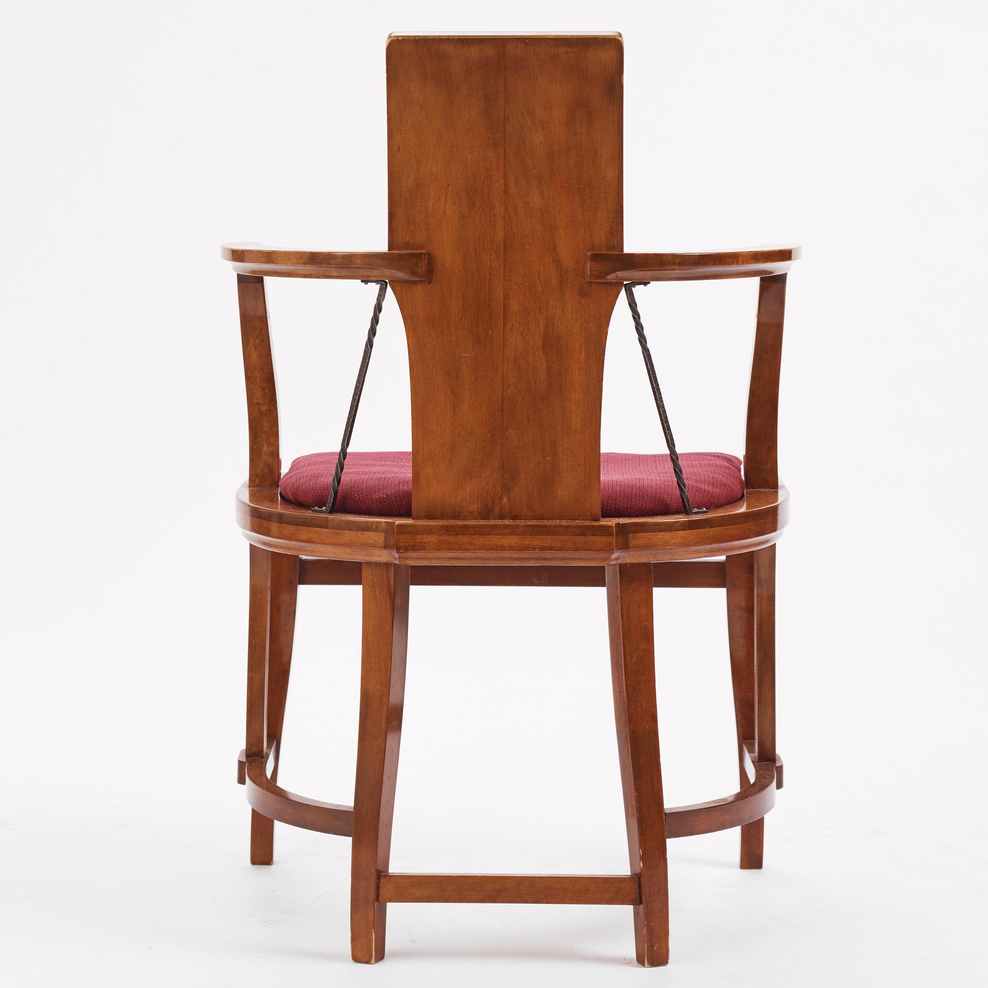 Carl Westman, attributed, armchair, Art Nouveau, 1920s..
