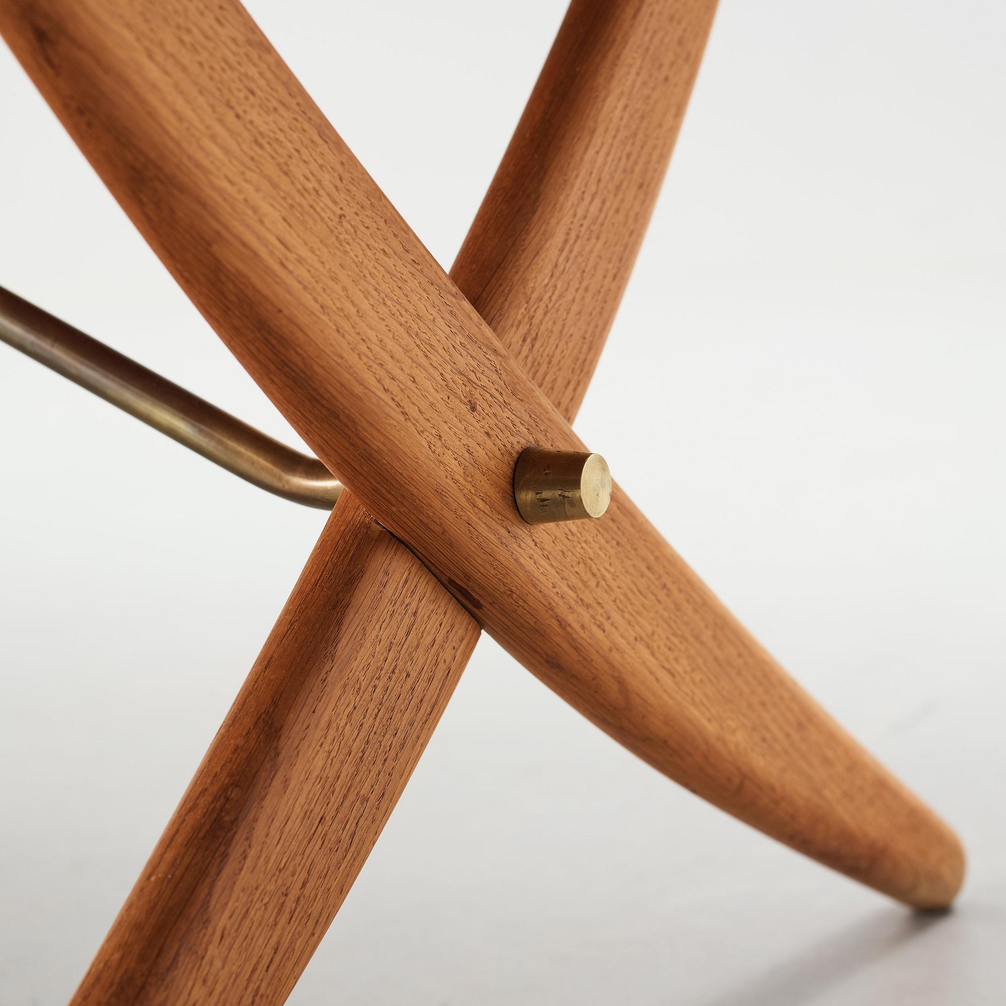 Hans J. Wegner, matbord med klaffar, Andreas Tuck, AT-314, Danmark 1950-60-tal.