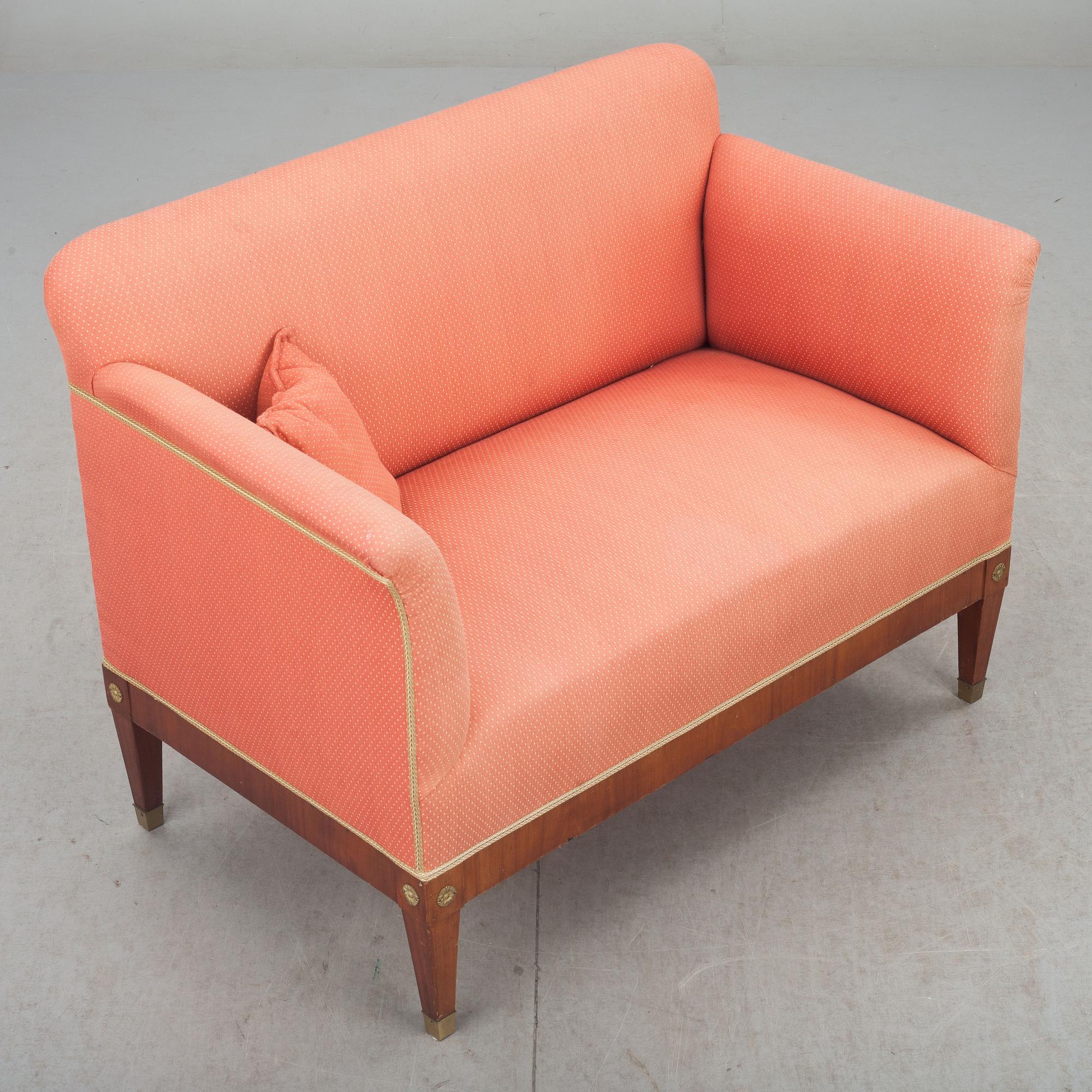 SOFFA, empirestil. 1900-talets början.