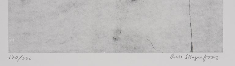 SKAGERFORS OLLE, litografi, sign o nr 170/200.