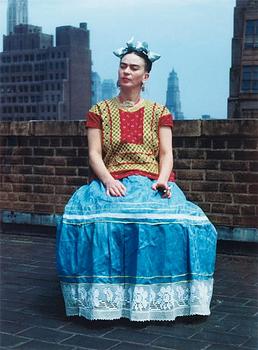 266. Nickolas Muray, "Frida Kahlo in New York", 1946.