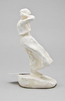 RUTH MILLES, skulptur, gips, sign.