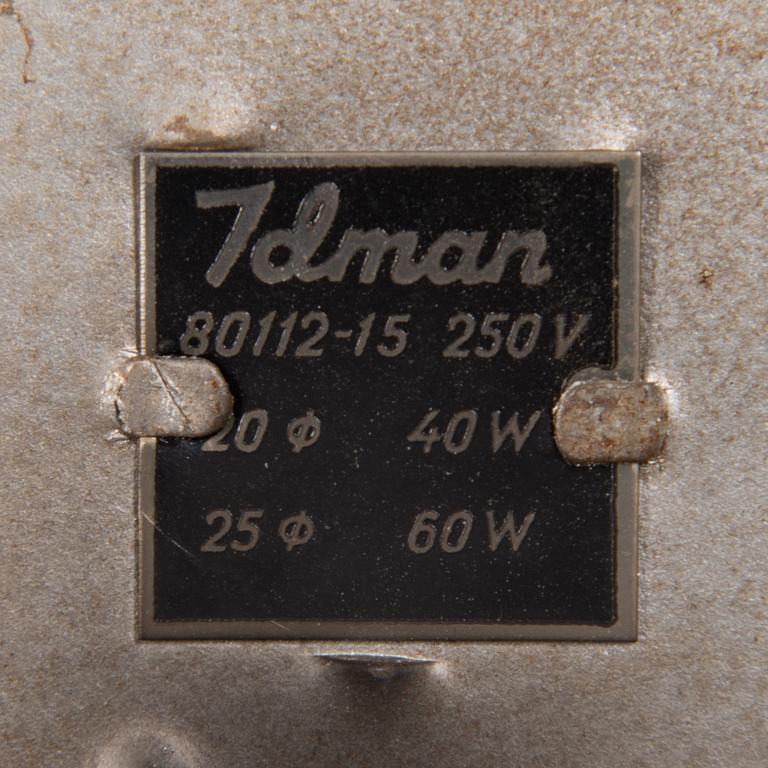 Paavo Tynell, a pair of mid-20th century 80113(80112-15) for Idman.