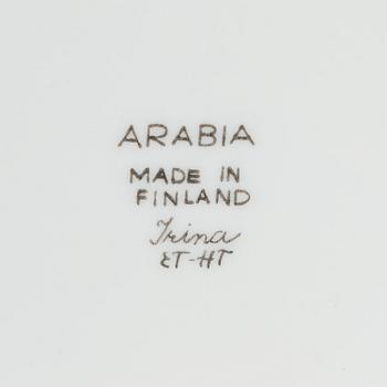 KAHVIASTIASTO, 46 osaa, "Irina"-koriste Esteri Tomula, Arabia 1971-72.