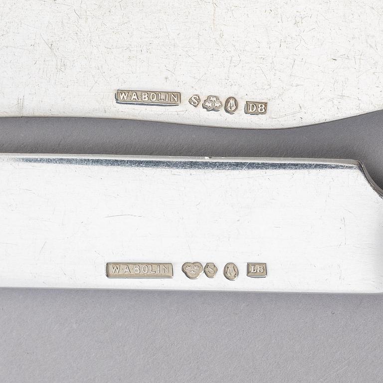 A silverware set, model 'I', 167 pieces, W.A. Bolin, Stockholm 1924-1944.