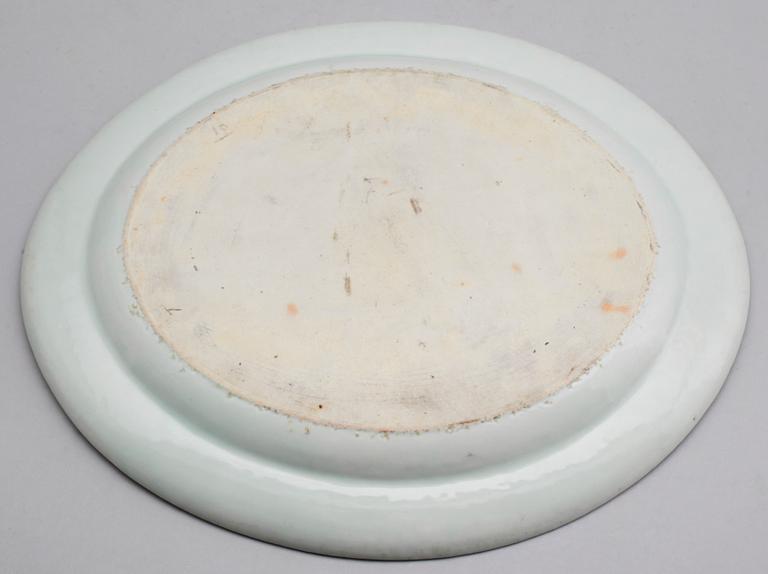STEKFAT, kompaniporslin, Kina, omkring år 1800.
