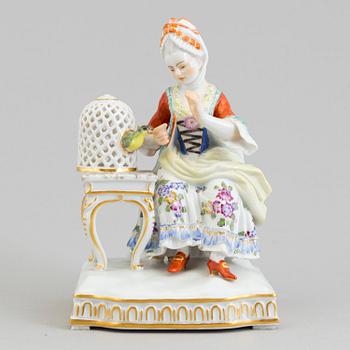 A Meissen allegorical figure group, Germany, 1970's.