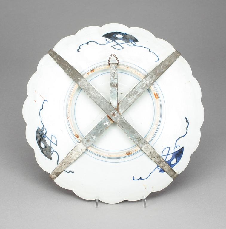 FAT 3 st, porslin, Japan, 1800/1900-tal.