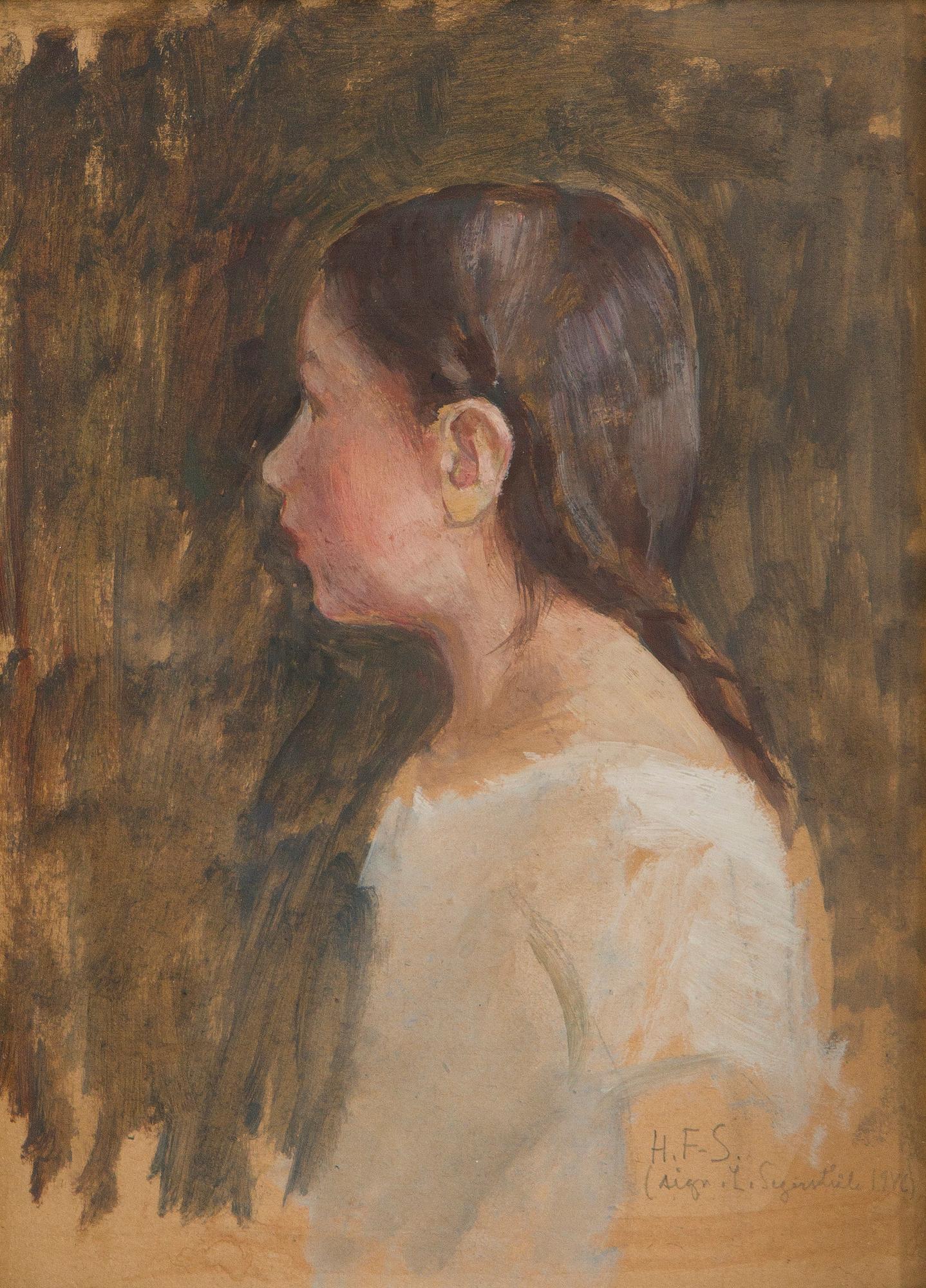 Hanna Frosterus-Segerstråle, Tytön profiilikuva.