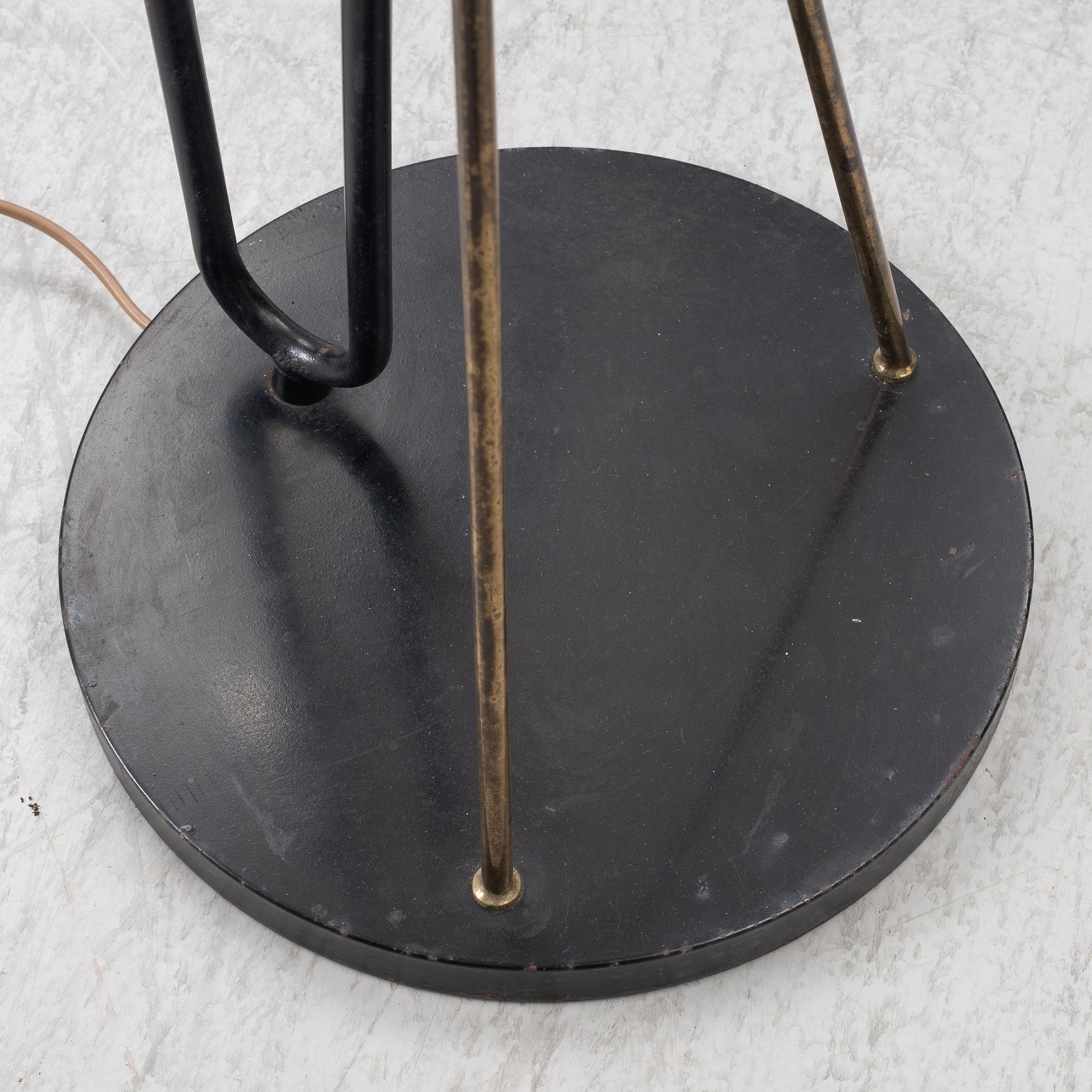 Boréns, a floor lamp model 7288, Borås, 1950s.