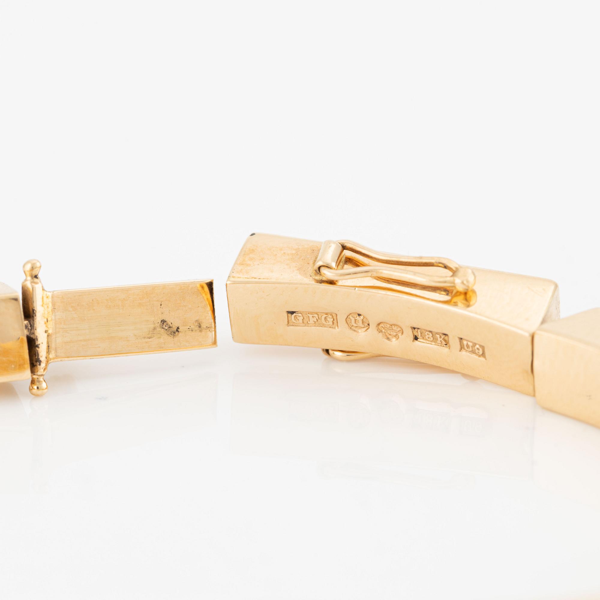 Armband, 18K guld.