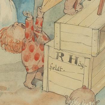 Robert Högfeldt, The Red Apple.