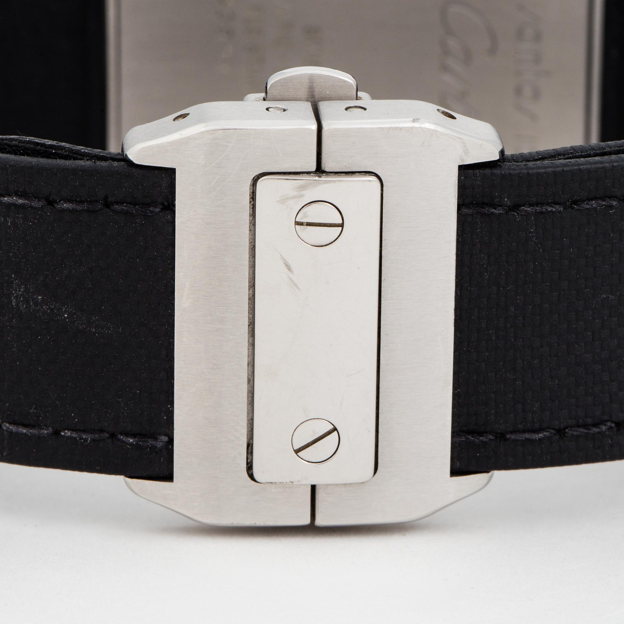 CARTIER, Santos 100, wristwatch, 38 x 38(51) mm.