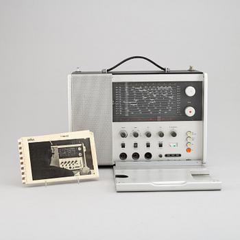 A T1000 radio, designed by Dieter Rams för Braun 1962.